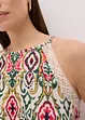 Midi jurk met kant, bonprix