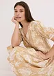Tuniekjurk met borduursel van soepele viscose, bonprix