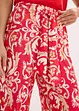 Gedessineerde jersey broek van een zachte viscosemix, bonprix