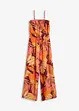 Gedessineerde jumpsuit van soepele viscose, bonprix