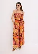 Gedessineerde jumpsuit van soepele viscose, bonprix