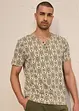 Henley shirt van puur katoen, bonprix