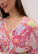 Jersey jurk met kant in een zacht viscosemix, bonprix