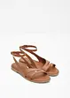 Leren sandalen, bonprix