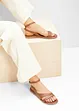 Leren sandalen, bonprix
