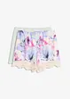 Slaapshort ( set van 2) gemaakt van een zachte viscosemix, bonprix