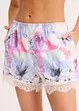 Slaapshort ( set van 2) gemaakt van een zachte viscosemix, bonprix