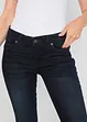 Bootcut stretch jeans, mid waist, bonprix