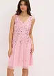 Jurk met pailletten, bonprix