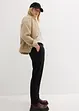 Tapered fit broek met comfortband, cropped, bonprix