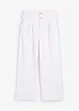 Wide leg jeans low waist, low stretch, bonprix