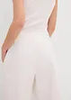 Wide leg jeans low waist, low stretch, bonprix