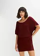 Jurk met vleermuismouwen en kant, BODYFLIRT