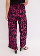 Gedessineerde Marlene broek van soepele viscose, bonprix