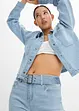 Flared jeans met riem (2-dlg. set), RAINBOW