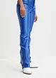 Imitatieleren flared broek, RAINBOW