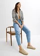 High waist barrel jeans, cropped, bonprix