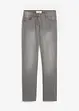 Straight jeans mid waist, stretch, bonprix