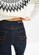 High waist stretch jeans, straight, bonprix