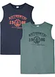 Muscle shirt van biologisch katoen (set van 2), bonprix