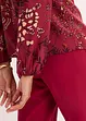 Gedessineerde blouse van viscose, bonprix