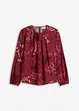 Gedessineerde blouse van viscose, bonprix