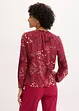 Gedessineerde blouse van viscose, bonprix