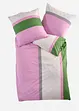 Dekbedovertrek met colorblock motief, bonprix