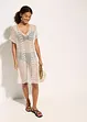Strandjurk in gehaakte look van soepele viscose, bonprix