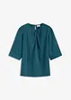 Blouse van glanzend satijn, bonprix