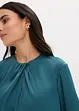Blouse van glanzend satijn, bonprix