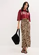 Midi rok van soepele viscose, bonprix
