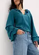 Jeans bermuda mid waist, low stretch, bonprix