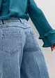 Jeans bermuda mid waist, low stretch, bonprix