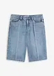 Jeans bermuda mid waist, low stretch, bonprix