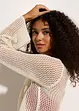 Kort vest in gehaakte look, bonprix