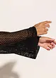 Kort vest in gehaakte look, bonprix