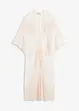 Transparante strandkimono met kant, bonprix
