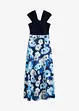 Carmen jurk met draperie en riem, bonprix