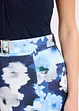 Carmen jurk met draperie en riem, bonprix