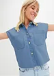 Boxy spijkerblouse, bonprix