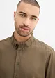 Overhemd met korte mouwen, slim fit, bonprix