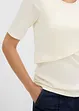 Voedings- en zwangerschapsshirt van puur biologisch katoen (set van 2), bonprix