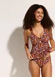 Halternek tankini (2-dlg. set) met ringdetail, bonprix