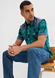 Overhemd met korte mouwen en denim details, bonprix