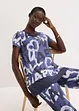 Longshirt met korte mouwen, bonprix