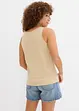 Tanktop van biologisch katoen (set van 2), bonprix