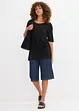 Longshirt van soepele viscose, bonprix