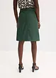 Midirok in een katoenmix, bonprix