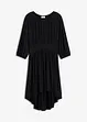 Jersey jurk met plooitjes, bonprix